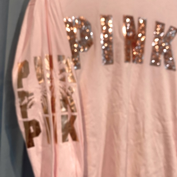 Pink brand long sleeve top - Picture 4 of 4